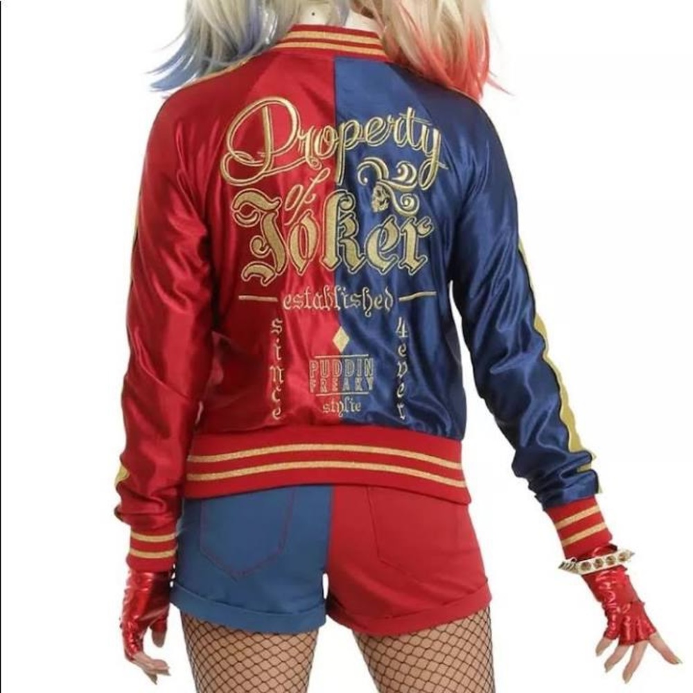 ‼️SOLD ON FBM‼️Harley Quinn Bomber Jacket